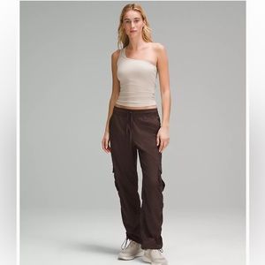 NWT Lululemon Women’s Dance Studio Relaxed Fit Midrise Cargo Pant Espresso L XL